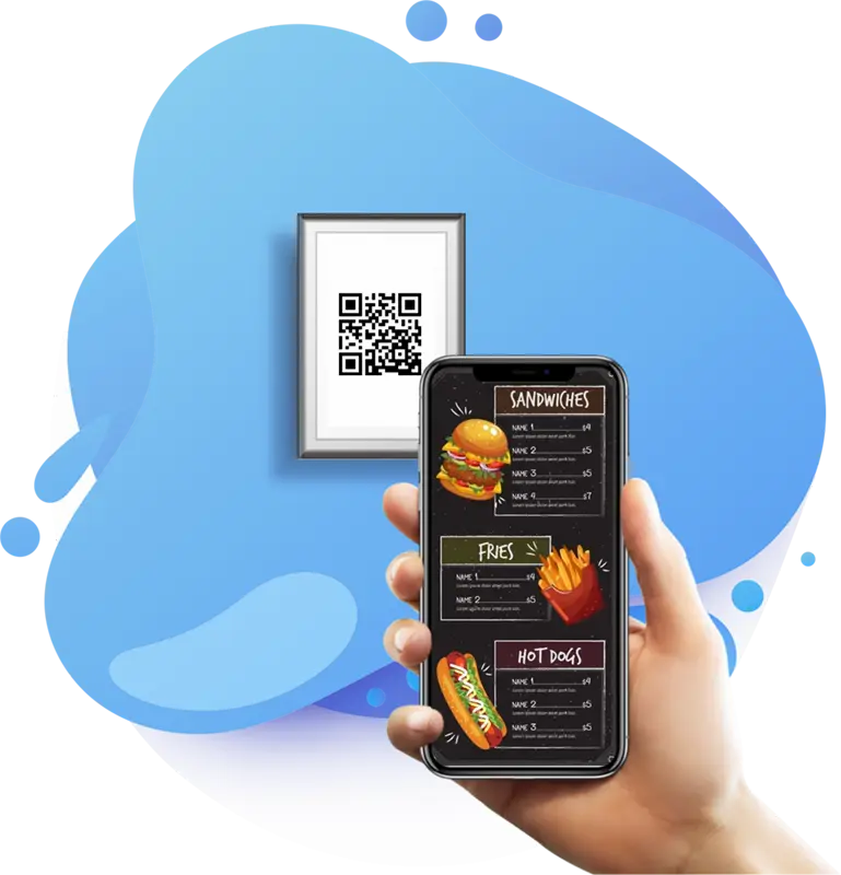 Publica tu menú en línea y asígnale un código QR.